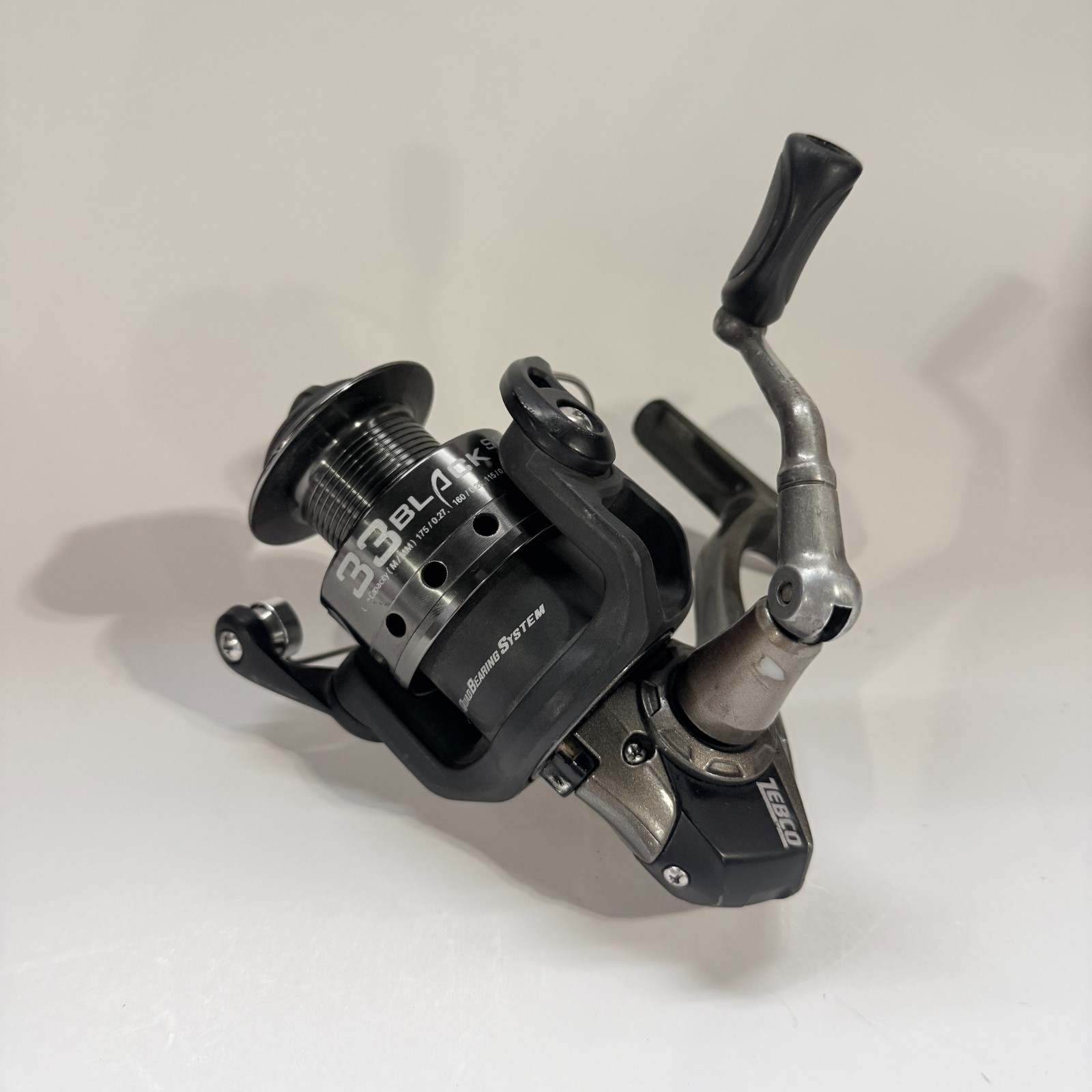 Zebco 33 Black SP Spinning Reel Fresh & Saltwater L/R Hand Retrieve