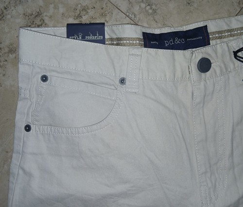 Paper Denim Cloth PD&C Classic Fit Shorts Mens 32 Khaki Tan New - Picture 2 of 8