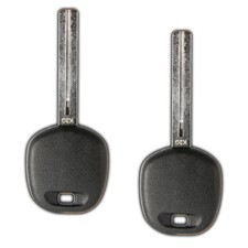 2 Key Fob Remote Uncut Car Key Replacement for Lexus TOY48BT4 4C Chip