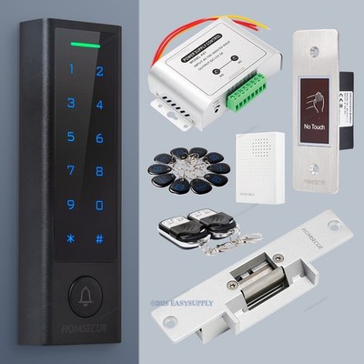 HOMSECUR Weatherproof IP66 APP WIFI PIN Access Control Touch Keypad