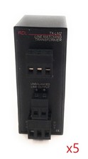 Lot of 5 New RDL TX-LM2 Line Level to Microphone Level Transformer 20 Hz-20 kHz