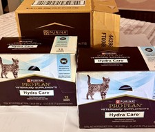 Hydration Cat Supplements - 24 Pouches of Pro Plan Veterinary Hydra Care 2.65 oz