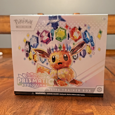 Lot of 6 Pokemon Scarlet & Violet Prismatic Evolutions Elite