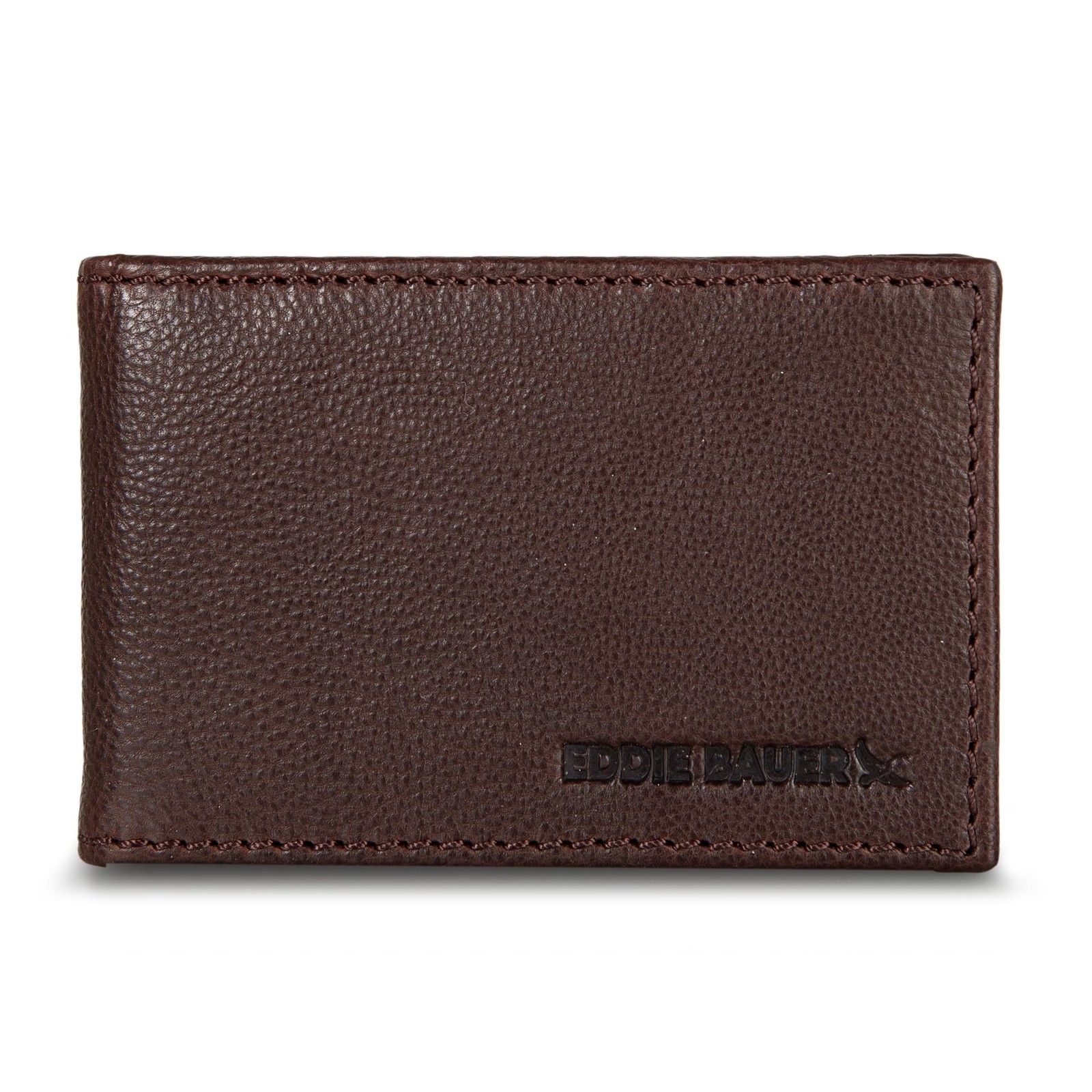 Men's Rugged Leather Bifold Wallet | Money Clip | RFID Protection | ID Window...