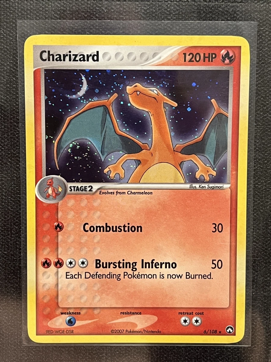 Charizard Pokémon TCG EX Power Keepers Individual Collectible Card