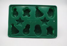 Vintage Jell-O Happy Holidays Christmas Jiggler Mold Plastic Tray 10 Cavities