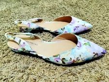 Christian Siriano for Payless Women's Flat Shoes Betty Floral Size 10W US 41 EU