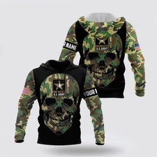 Us Army Hoodie Custom Name Us Army Veteran All Over Print Hoodie Zip hoodie