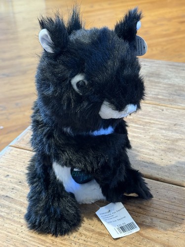PINEHURST GOLF Plush “FOX SQUIRREL” Driver HEAD COVER Black & White NEW w/Tags - Picture 4 of 13