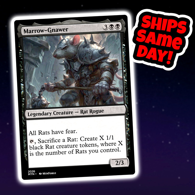 Marrow Gnawer - Custom Art Magic: The Gathering Playtest Card - Commander EDH