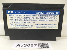 AJ3087 Pac Man Nintendo Famicom NES Japan