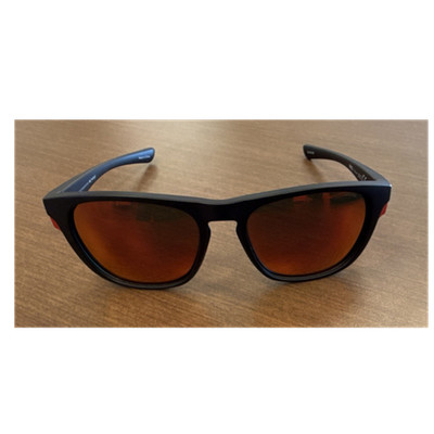 INVU. 153-C2 Square Mirrored Black Red Polarized Sunglasses