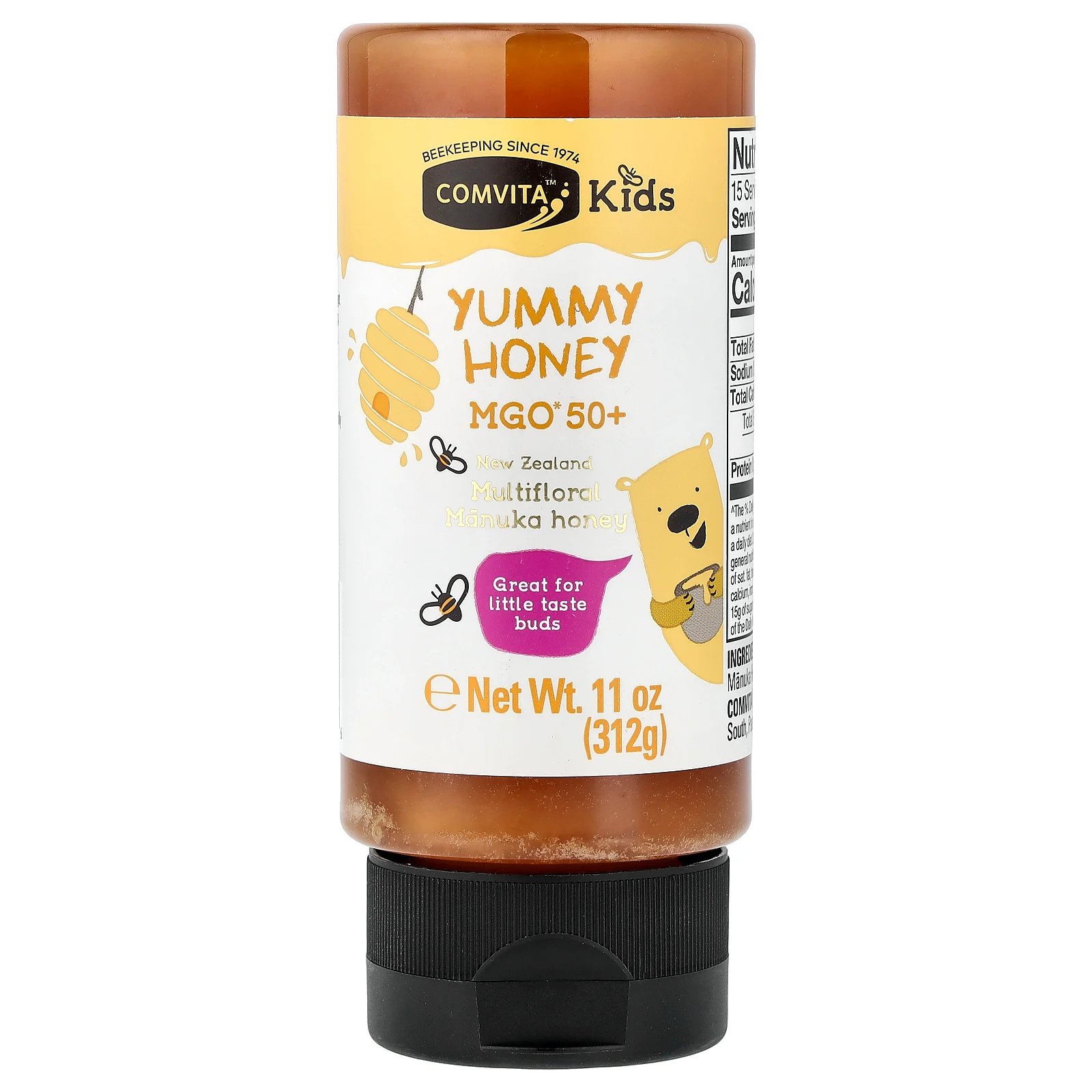 Kids, Yummy Honey, MGO 50+, 11 унций (312 г)