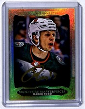 2023-24 Ultimate Signature Masterpieces Marco Rossi Auto Minnesota Wild #USM-MR