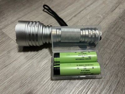 Convoy C8 SFT40 LED Flashlight With Rechargeable Batteries