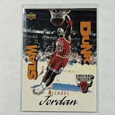 RARE! Nestle Upper Deck 1997-98 Slam Dunk Michael Jordan #SD 22 Bulls!!
