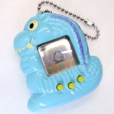 Kyoryu Dinosaur Virtual Pet 1997 Gyaoo Blue Tamagotchi Giga Pets In Stock