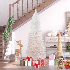 Artificial Christmas Tree Holiday Home Décor 6', Pink