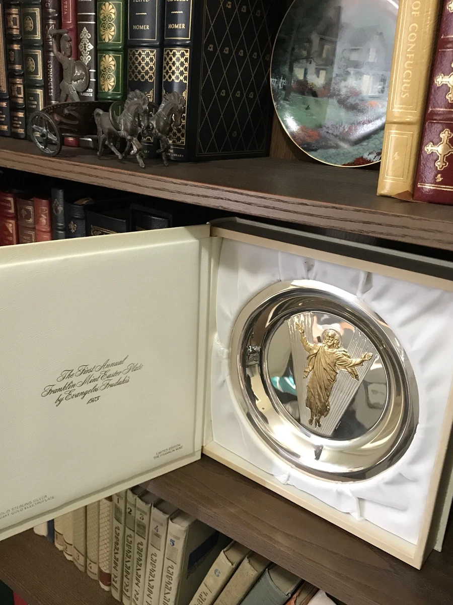 Franklin mint silver best sale plates