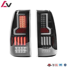 Red Led Tail Light For 1999-06 Chevy Silverado 99-03 Gmc Sierra Brake Lamps Pair