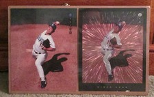 RARE HIDEO NOMO 1997 ZENITH BASEBALL 8x10's SHRINK WRAPPED MAN CAVE