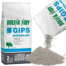 Dolina Nidy Gypsum Plaster 2kg Fast-Setting Repair Filler for Walls & Ceilings