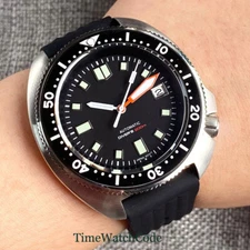 200m Diver Automatic Watch For Men NH35A Date Sapphire Crystal Tandorio 44mm