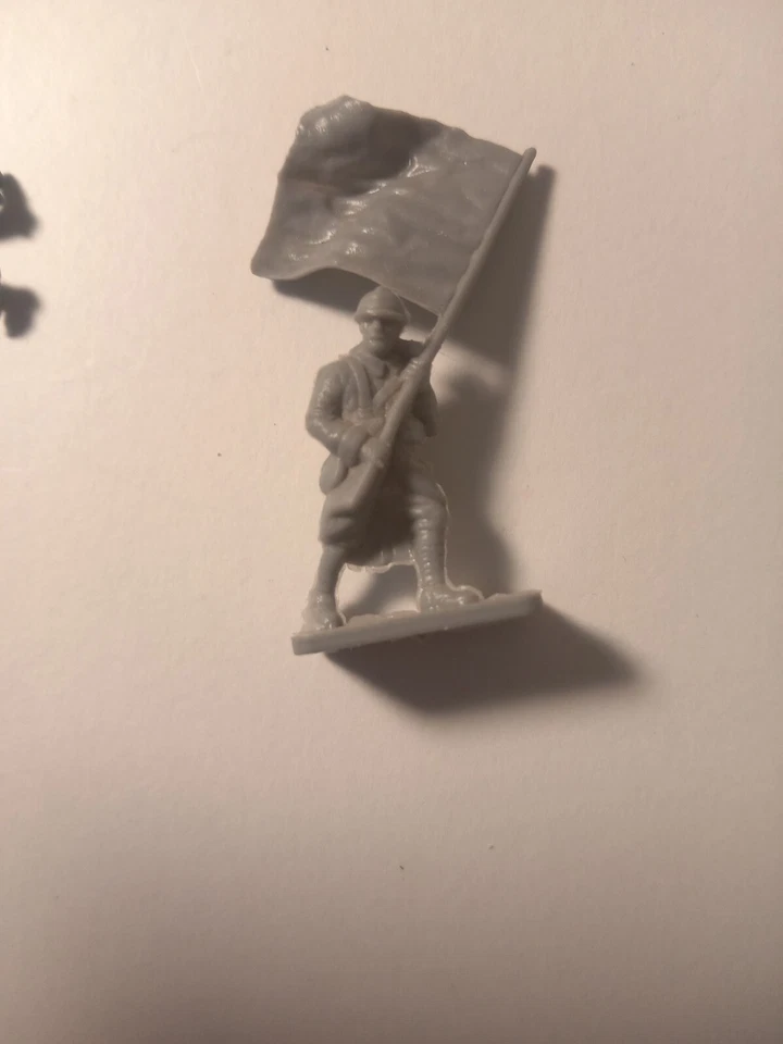 World War One Toy Soldiers Different Troops German French And English rare - image 2 of 4