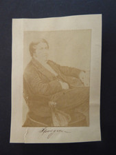 1860s Charles Haddon Spurgeon Baptist preacher albumen art print CDV size