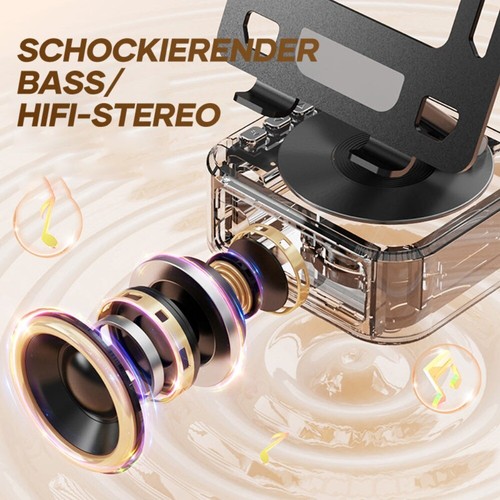 3 in 1 Rotating Tablet Stand Speaker Tablet Stand Foldable Learning Stand - Photo 5/5