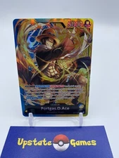 Portgas D Ace Leader ST13-002 The Three Brothers Ultra Deck English