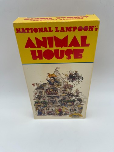 ANIMAL HOUSE VHS Original 1983 MCA Release John Belushi Cult  Comedy - Picture 1 of 5