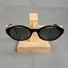 Vintage Sergio Tacchini ST 1549- S T102 Eyeglasses Frame Italy 140mm Black Oval