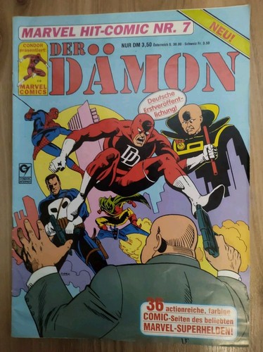 Marvel Hit Comic Nr. 7: Der Dämon (Daredevil) 1991 (Condor Verlag)