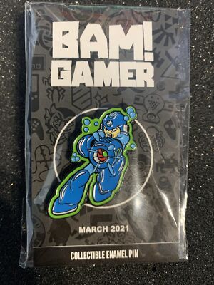 MEGAMAN - Collector's enamel Pin - BAM! Gamer Box Exclusive