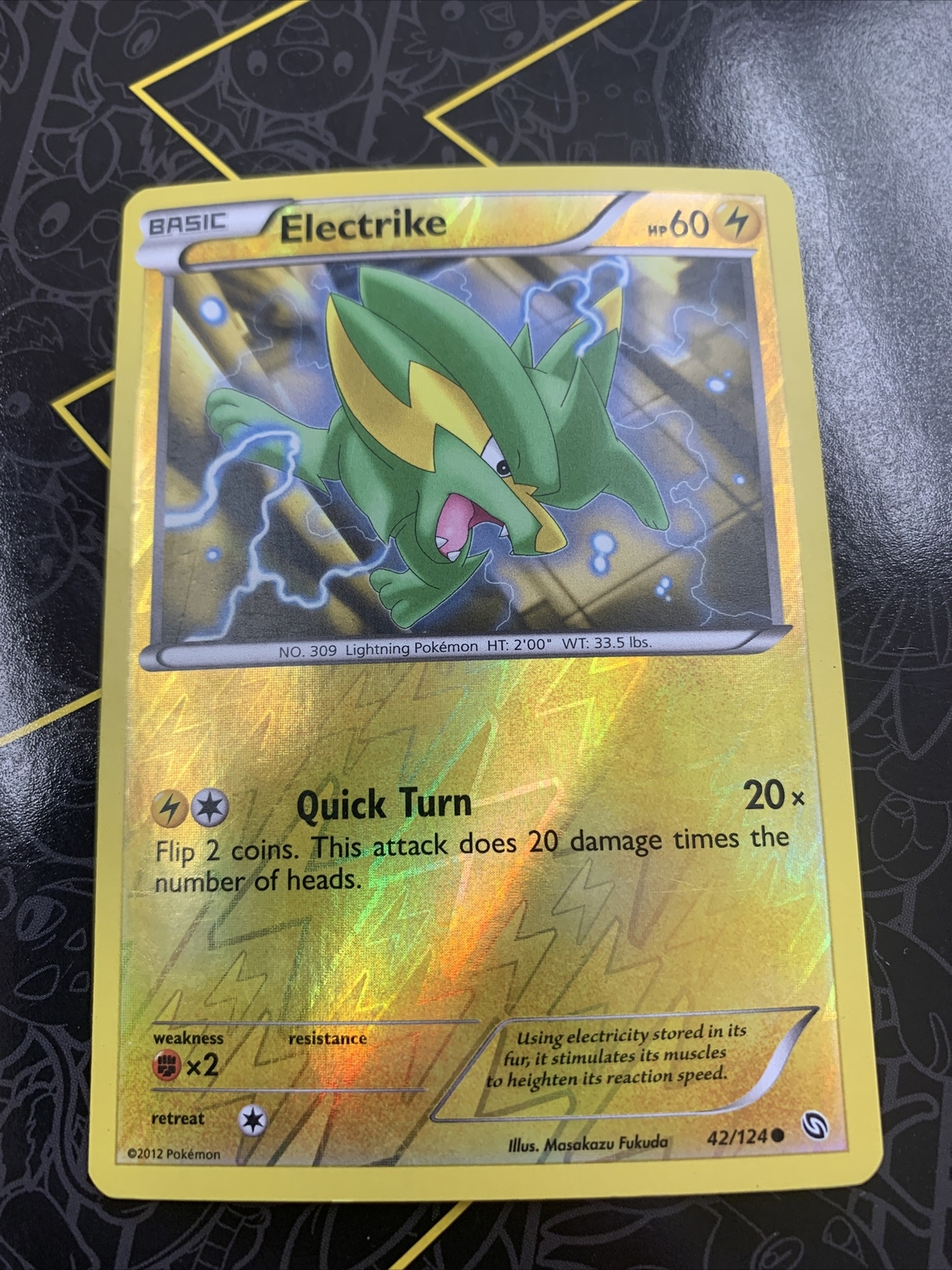 ELECTRIKE 42/124 Reverse Holo Dragons Exalted