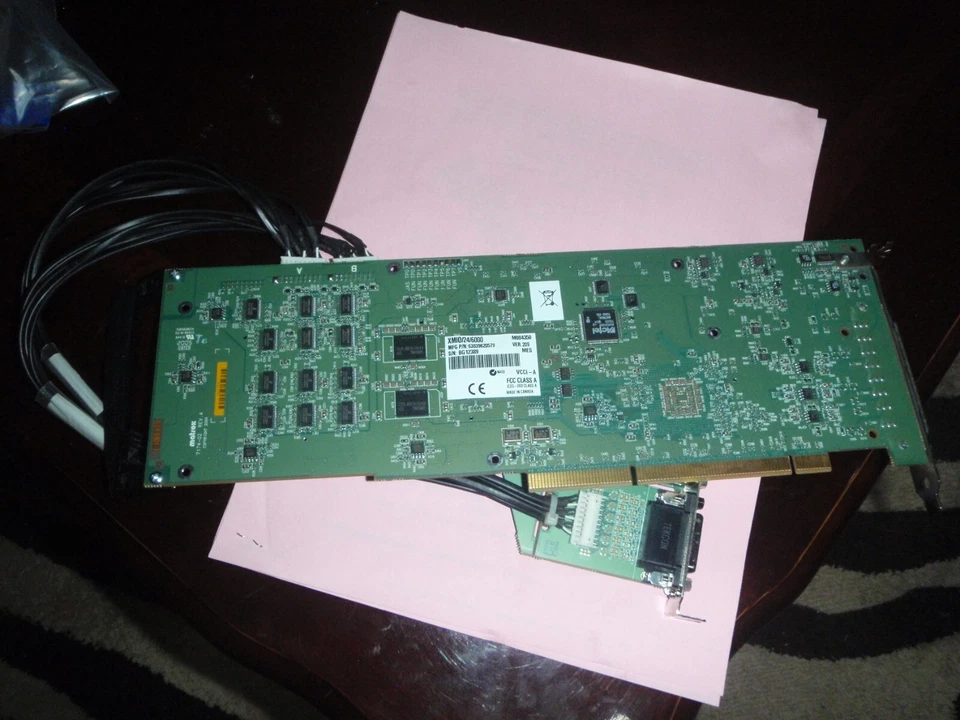 Matrox XMIO 24 / 6000 Multichannel HD and SD video card PCI - X P/N 63039620579 - Image 4 of 4