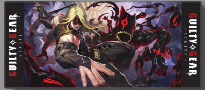 Guilty Gear Strive Zato And Eddie Deluxe Desk Mat Figure Mouse Pad
