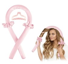 4 Stück Seidenband Haarlockenwickler Hitzelos Lockenstab Kopfband Welle Former