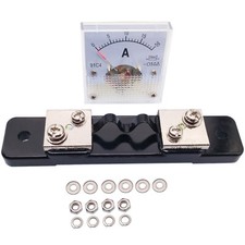 US Stock DC 0~20A Analog AMP Current Pointer Needle Panel Meter Ammeter & Shunt