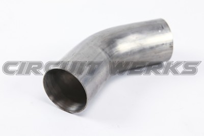 2.5'' (63mm) Stainless Steel Universal 45° Mandrel Bent Pipe Custom Piping Pipes