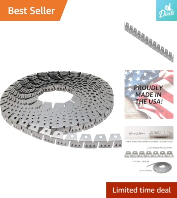 Metal Flexible Tack Strip - Professional Grade Upholstery Supplies - 20ft