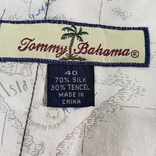 TOMMY BAHAMA Men Silk Blend Trousers Sz 40 Brown Travel Casual Business 2-6 - Picture 10 of 12