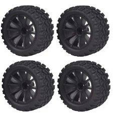 1/16 RC Tires Wheels 12mm Hex W/Foam Inserts For Traxxas E-Revo VXL E Revo Truck