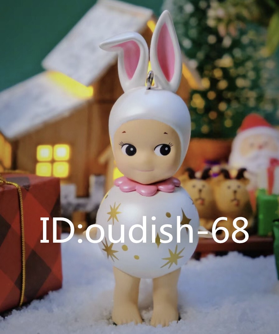 Secret Rabbit Authentic Sonny Angel Christmas Ornament Mini