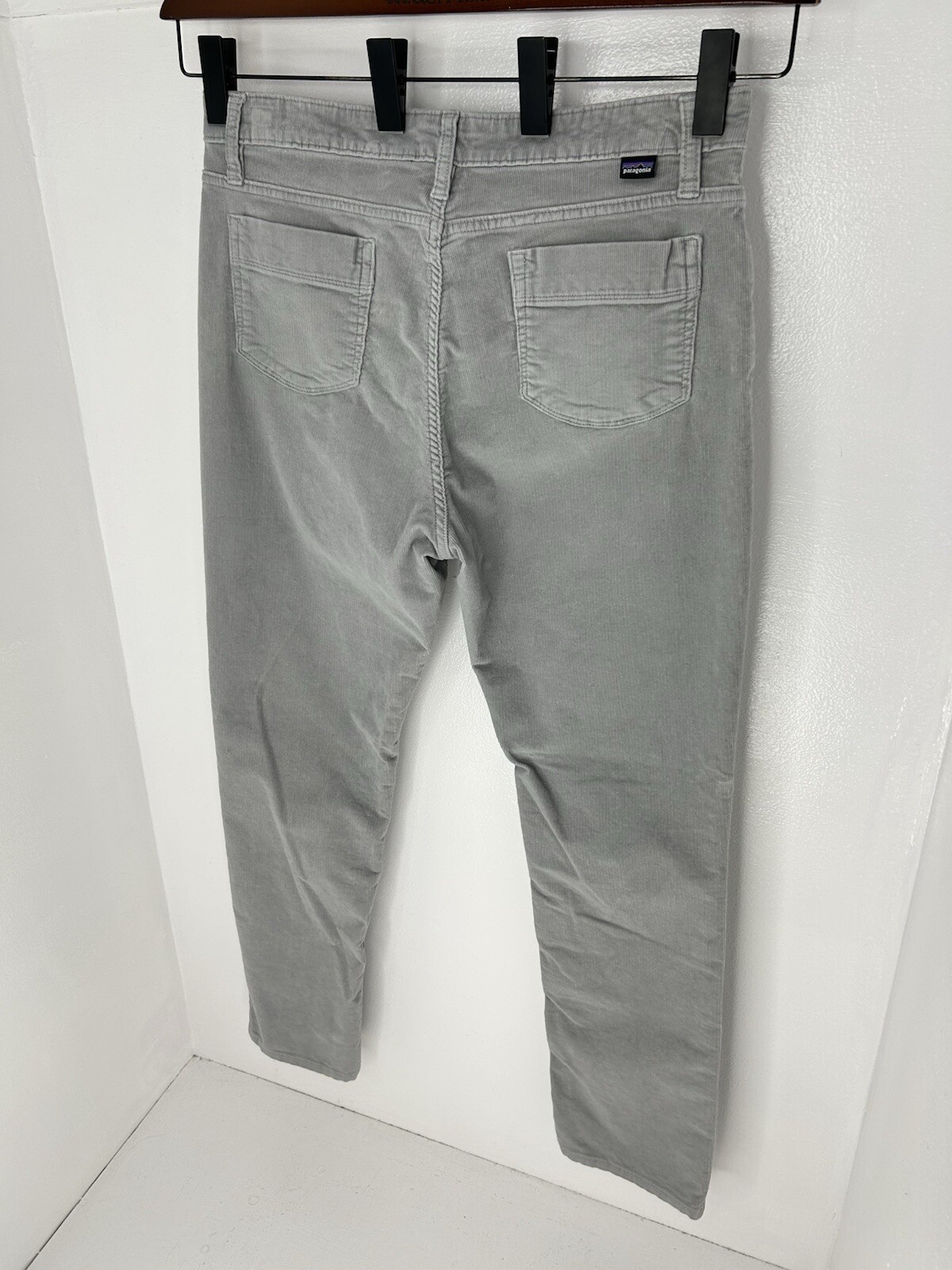 Patagonia Corduroy Pants Size 28 Gray Skinny Stretch Organic Cotton Gorpcore thumbnail 8