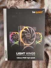 be quiet! Light Wings PWM High-Speed ARGB 120mm Case Fan (3-Pack)