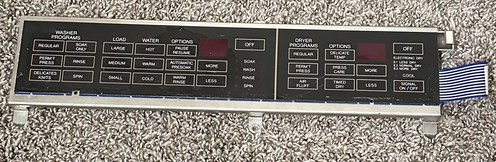 Maytag SE1000 Control Panel PN 306292 Taken Off Of Old Unit, Not Tested, AS IS