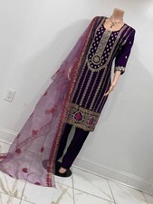 Asian/Indian/Pakistani dress Salwar Kameez Suit anarkali Wedding Party Dress