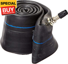 3.25/3.50-17 Motorcycle Tube with Straight TR-4 metal valve stem, 2-Pack